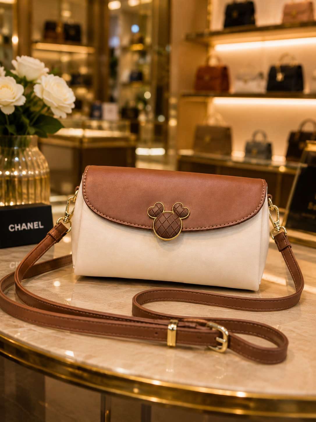 Classic Charm Crossbody Bag For Girls