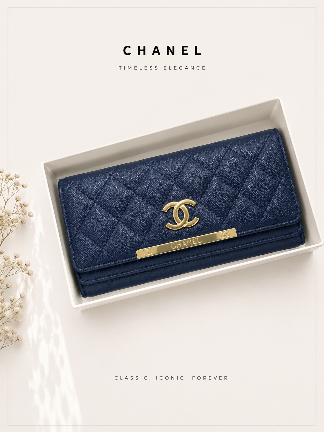 Diamond Stitch Wallet