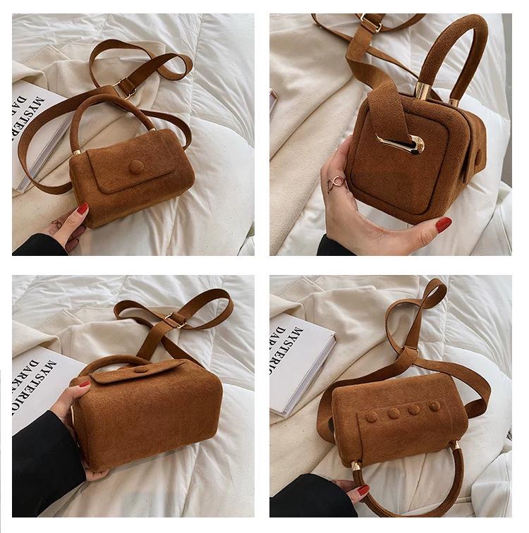 Mini Plush Crossbody Bag