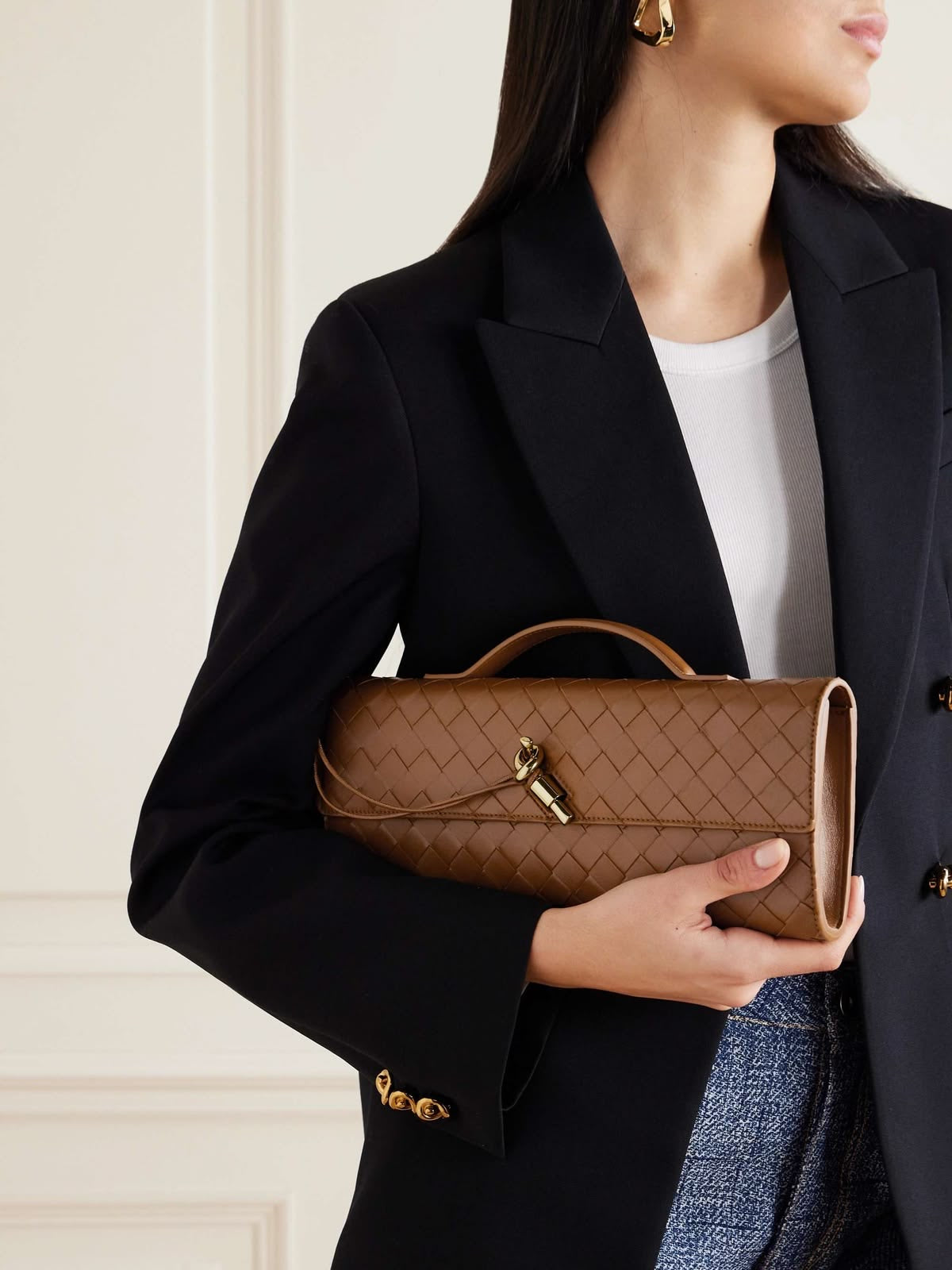 Woven Clutch Bag