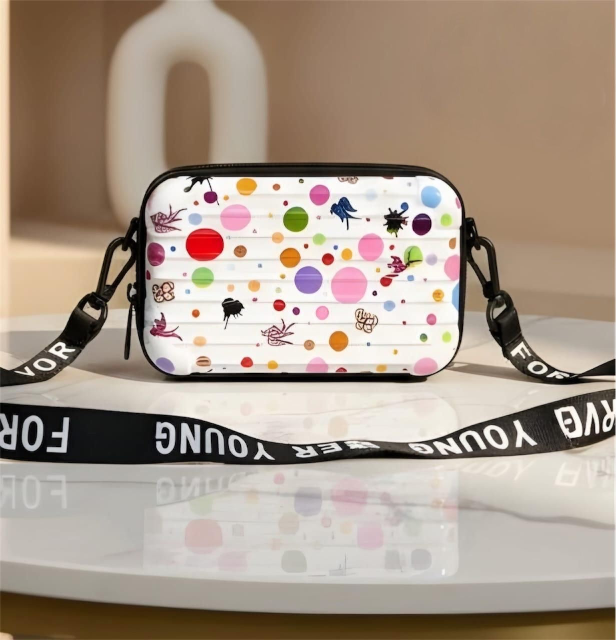 Imported Fibre Crossbody Bag For Girls