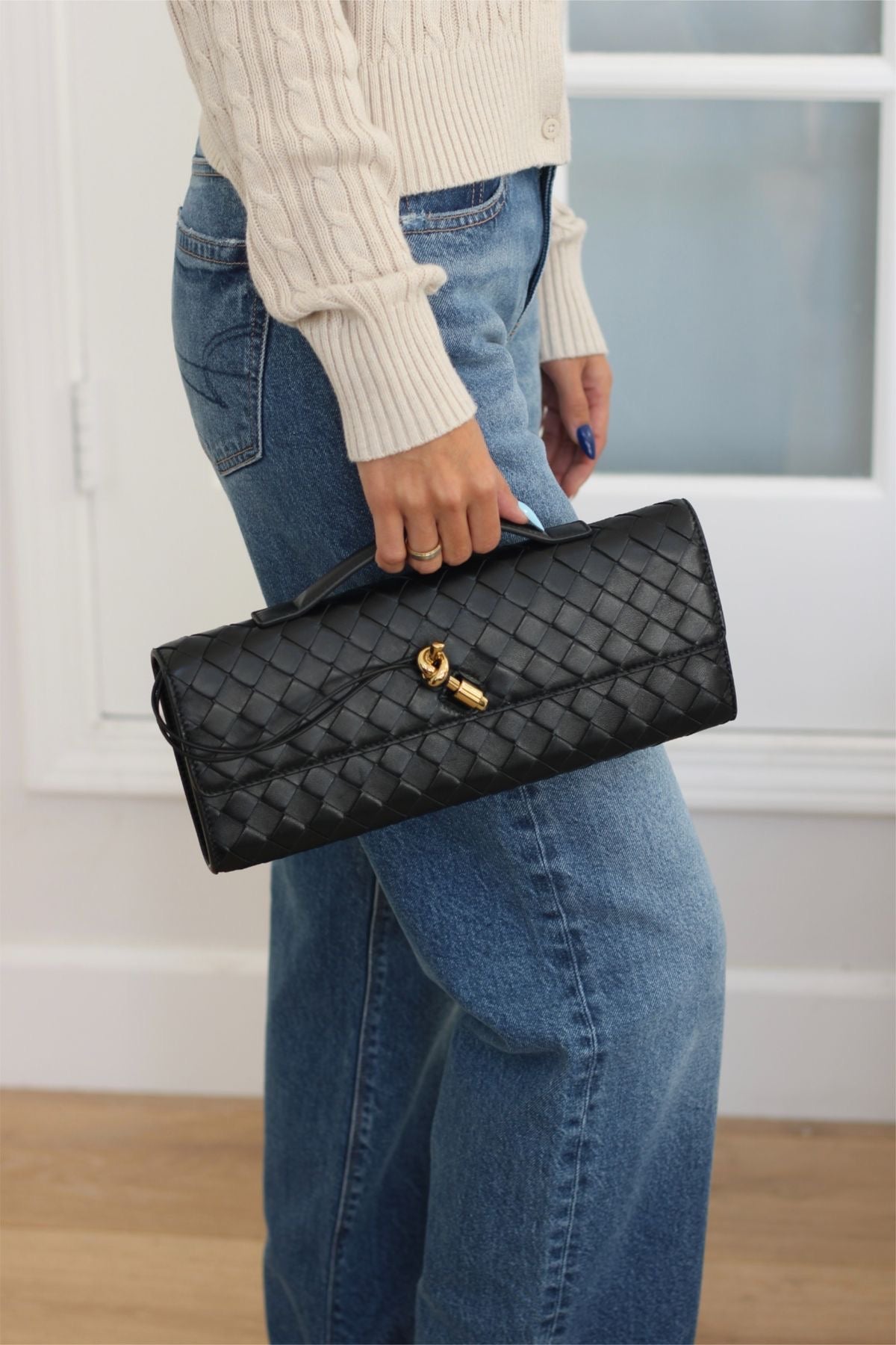 Woven Clutch Bag
