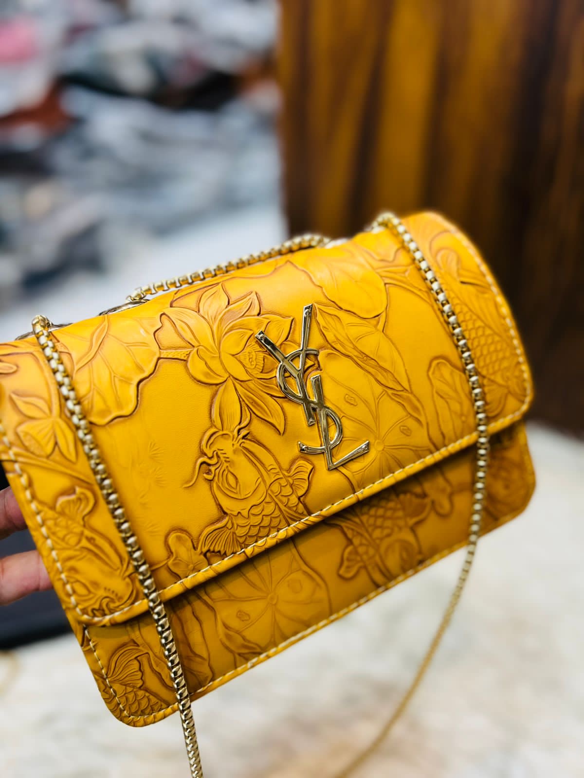 Ysl floral Crossbody