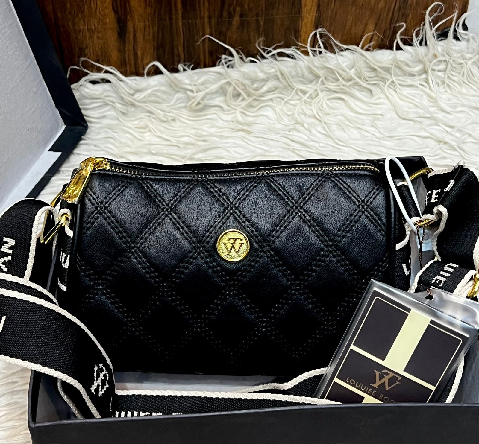 Duffle crossbody
