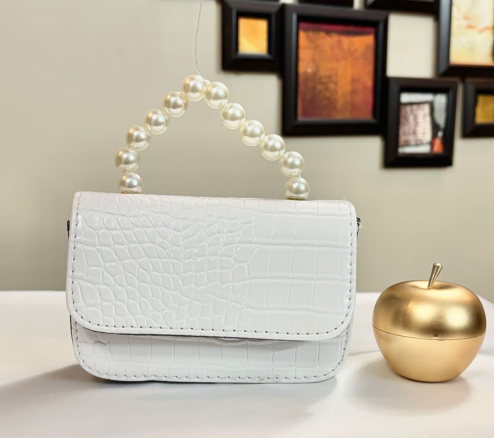 Crocodile Mini Crossbody Bag