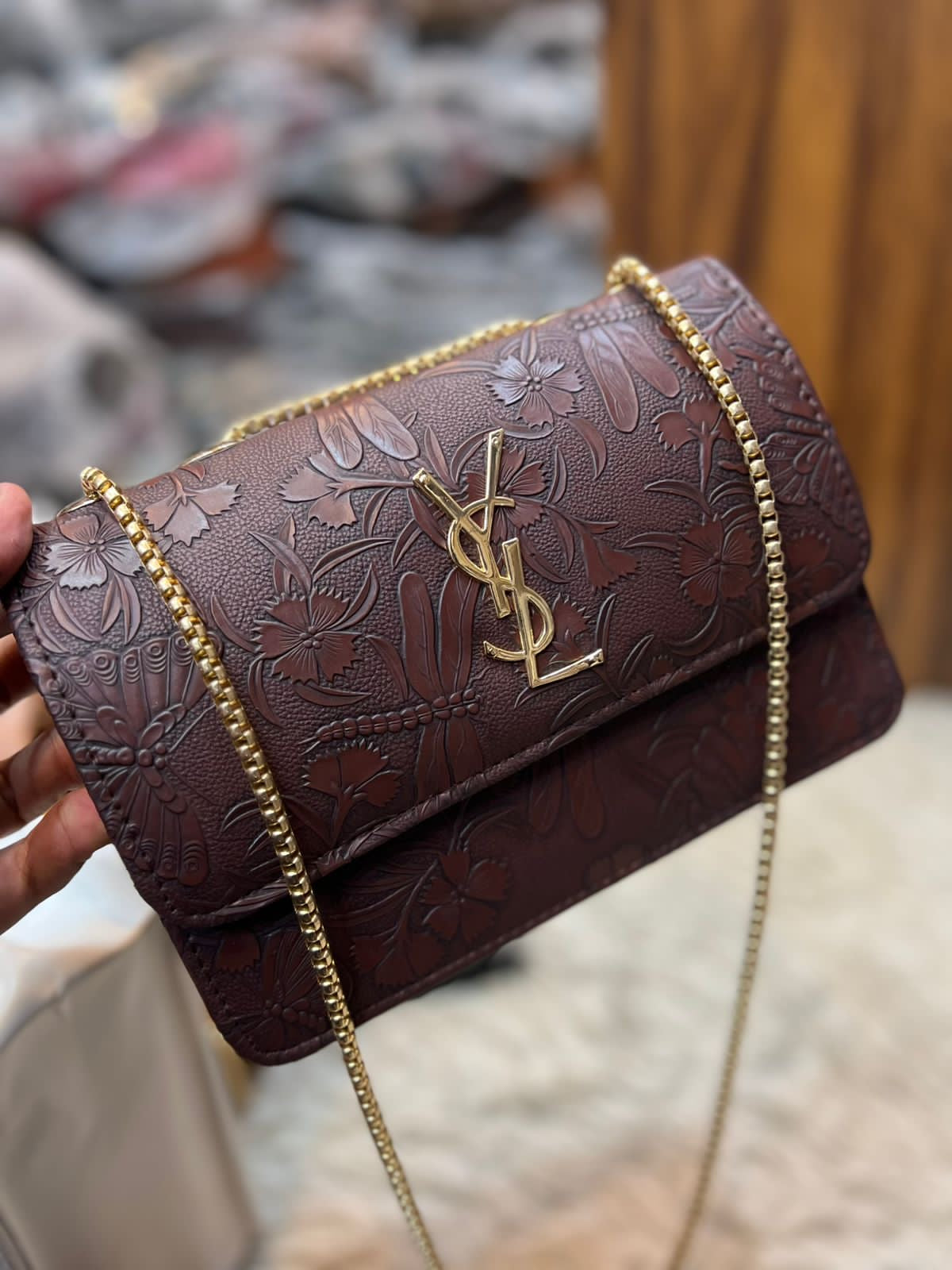 Ysl floral Crossbody