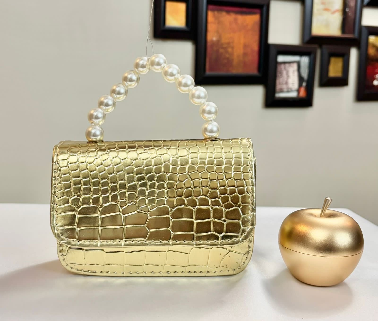 Crocodile Mini Crossbody Bag