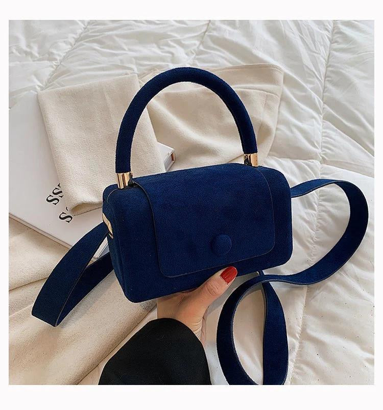 Mini Plush Crossbody Bag