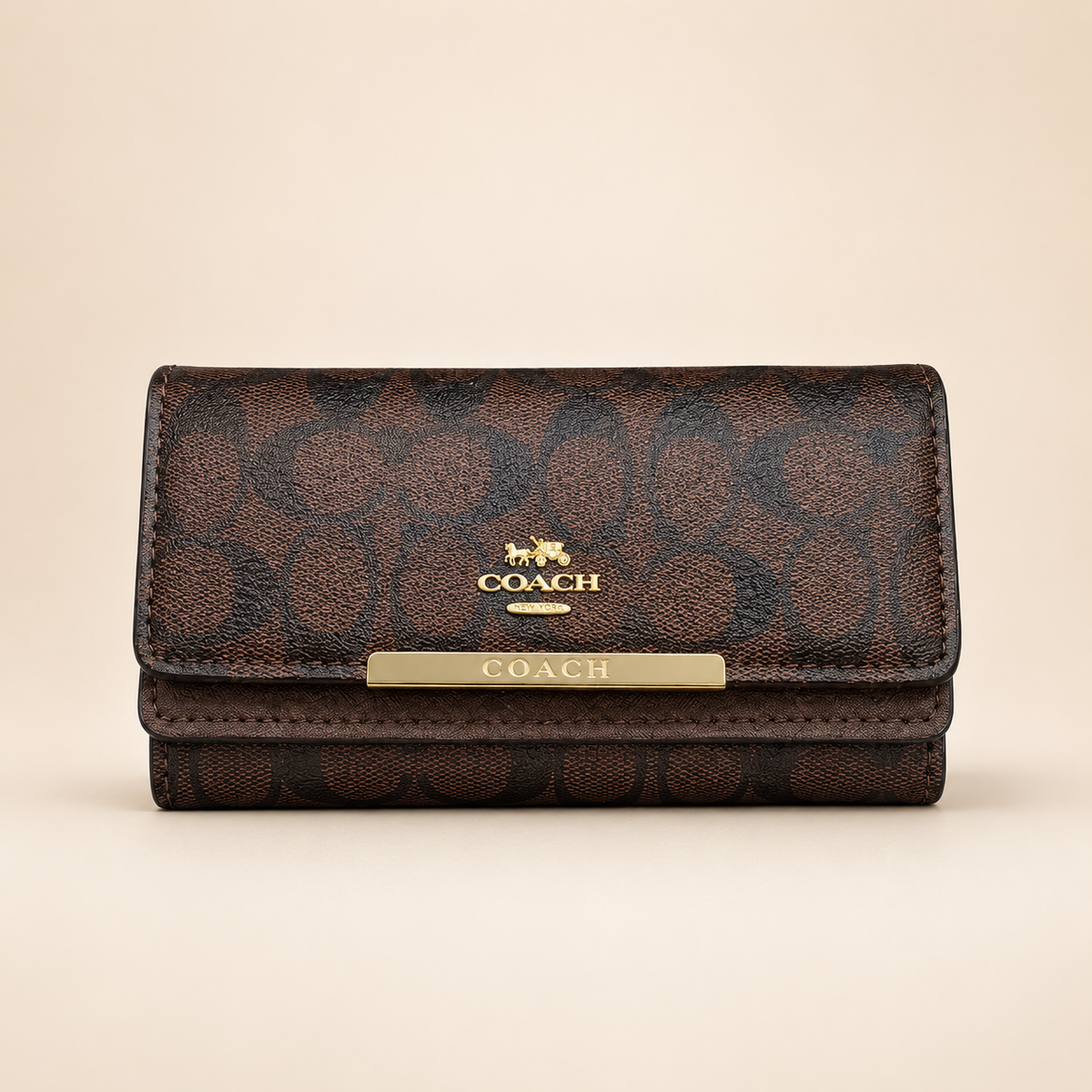 The Coach Slim trifold Wallets