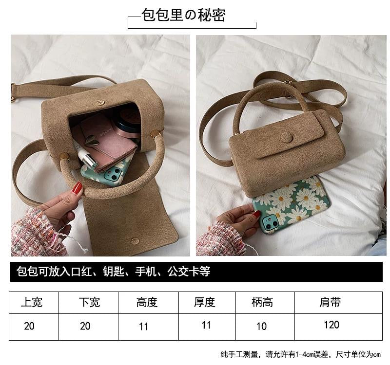 Mini Plush Crossbody Bag