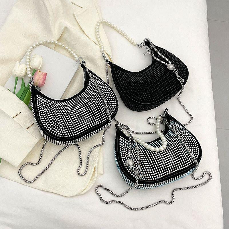 Rhinestone Hobo bag
