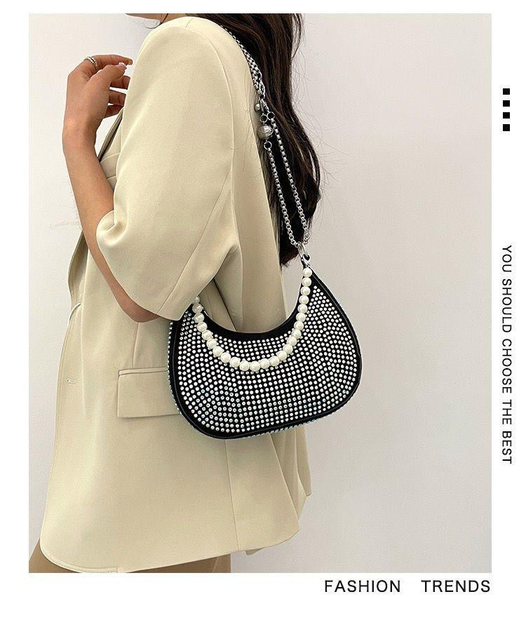Rhinestone Hobo bag
