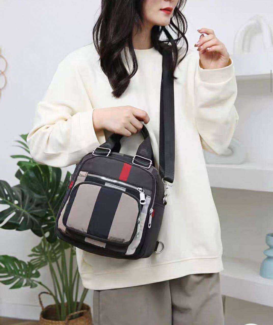 2 in 1 Backpack & Crossbody
