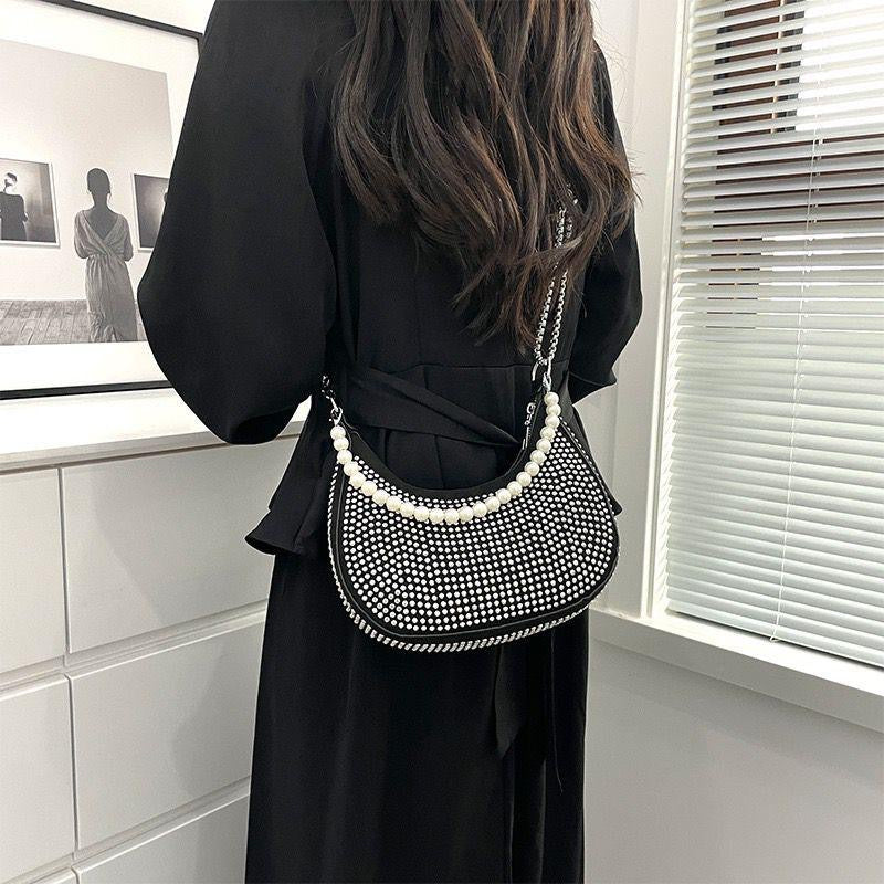 Rhinestone Hobo bag