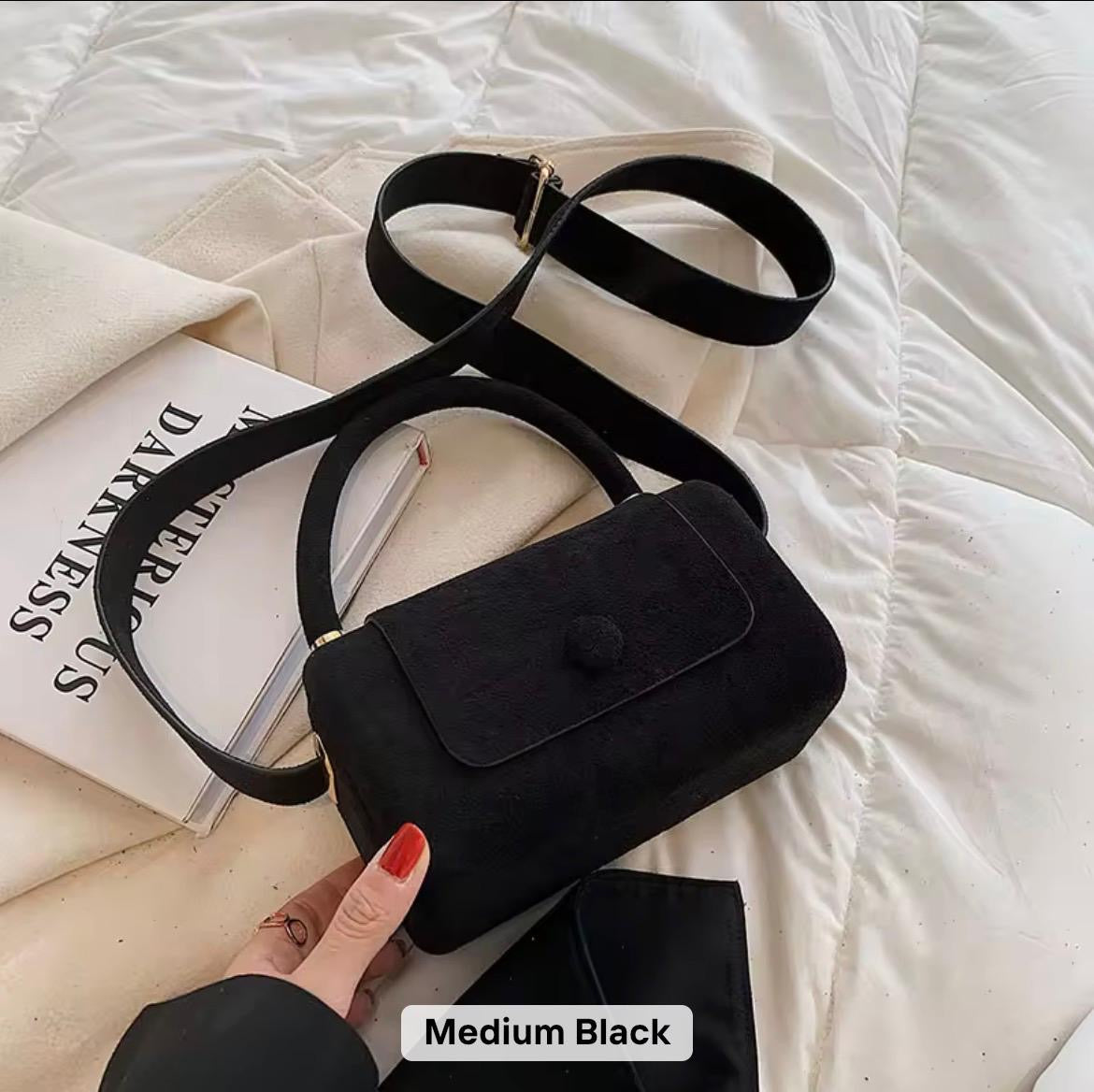 Mini Plush Crossbody Bag