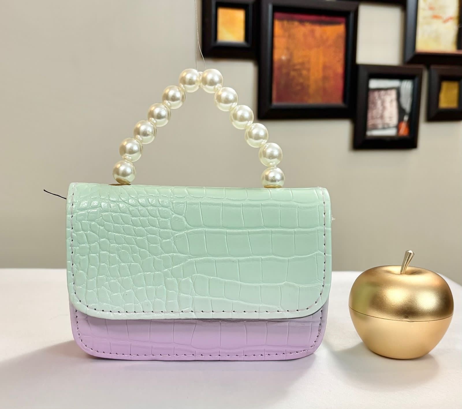 Crocodile Mini Crossbody Bag