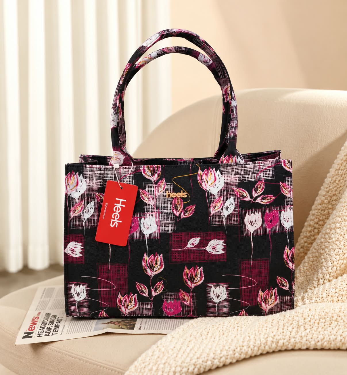 Artisian Floral Tote