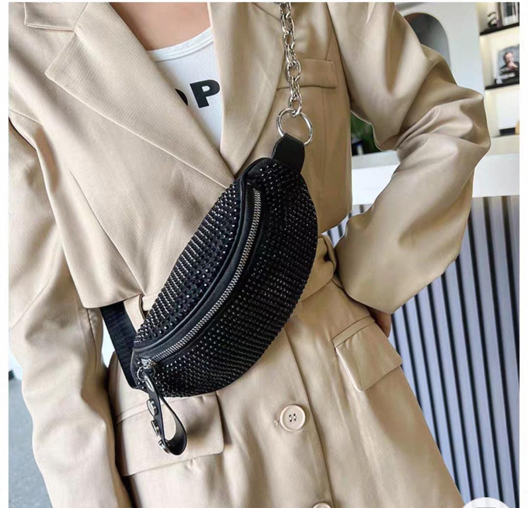 Rhinestone crossbody