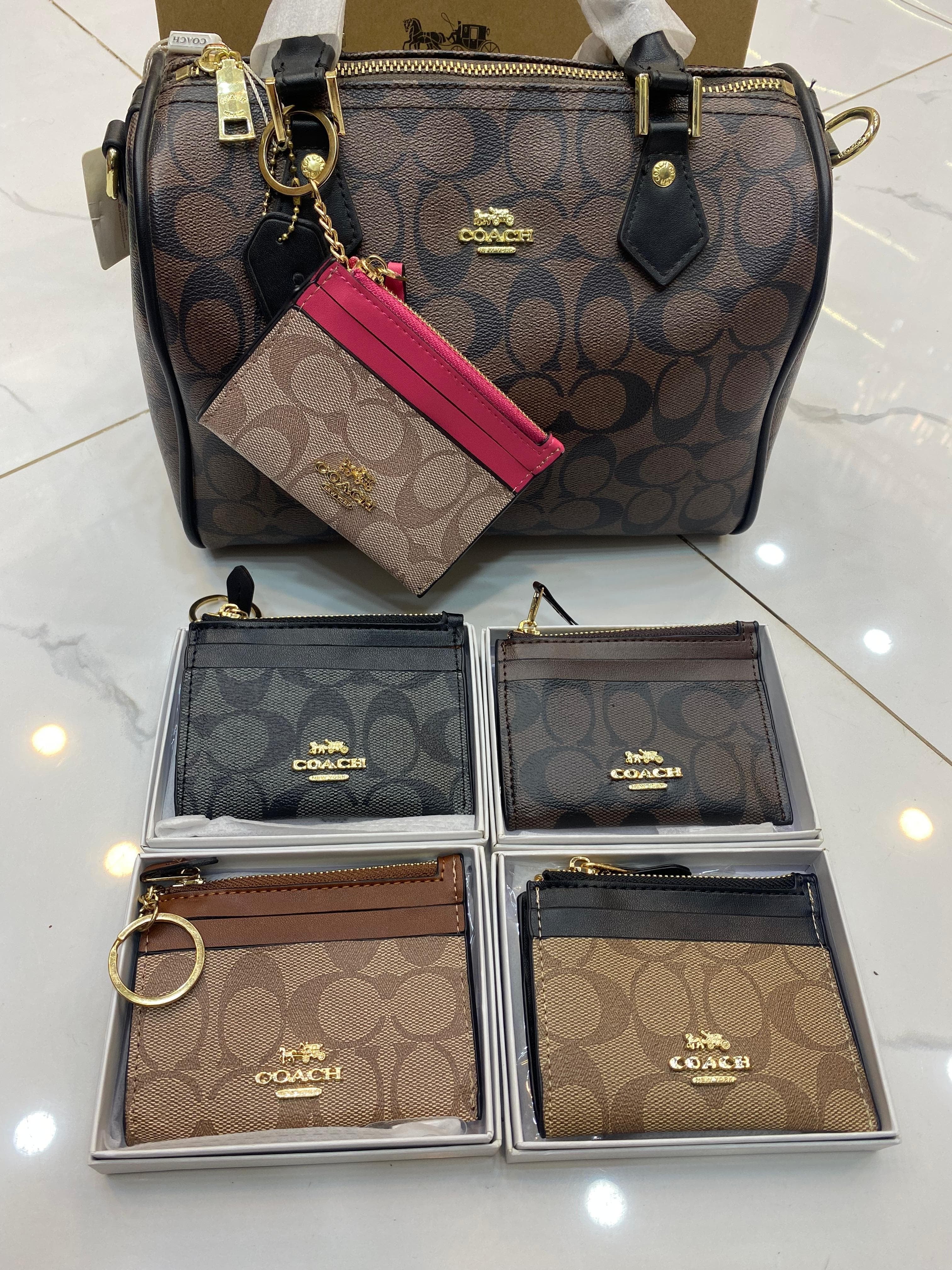 Coach keychain with box