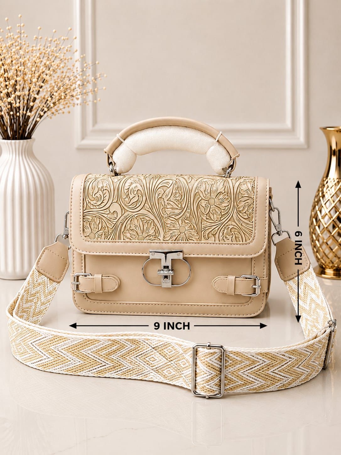 Bellabags floral Crossbody Bag