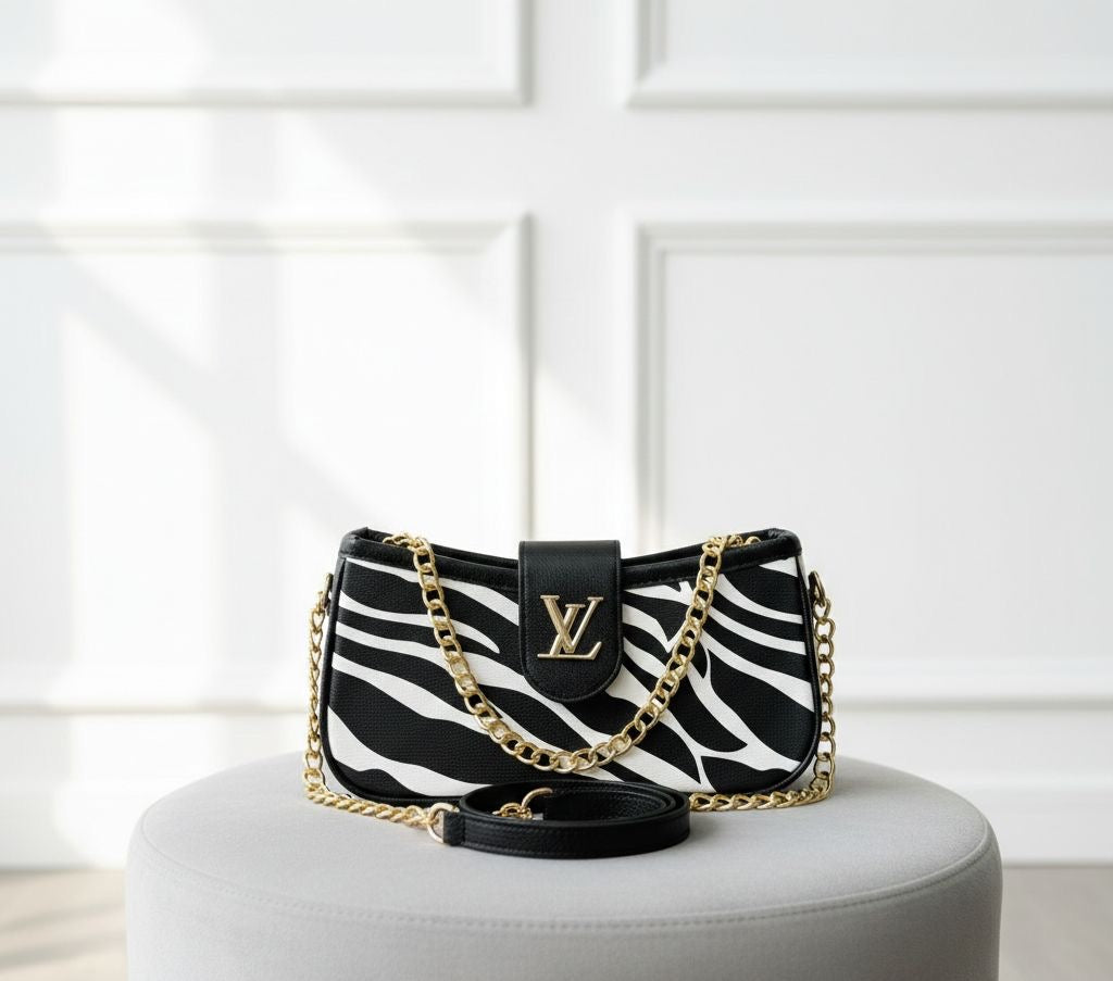 Luxury Monogram Shoulder Bag