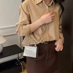 Metalic Hermes Crossbody