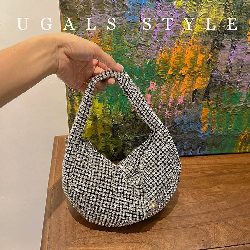 Fancy stone crossbody