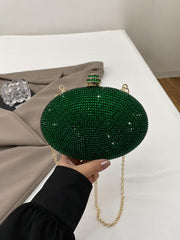 Mettalic Stone Crossbody Bag for Girls