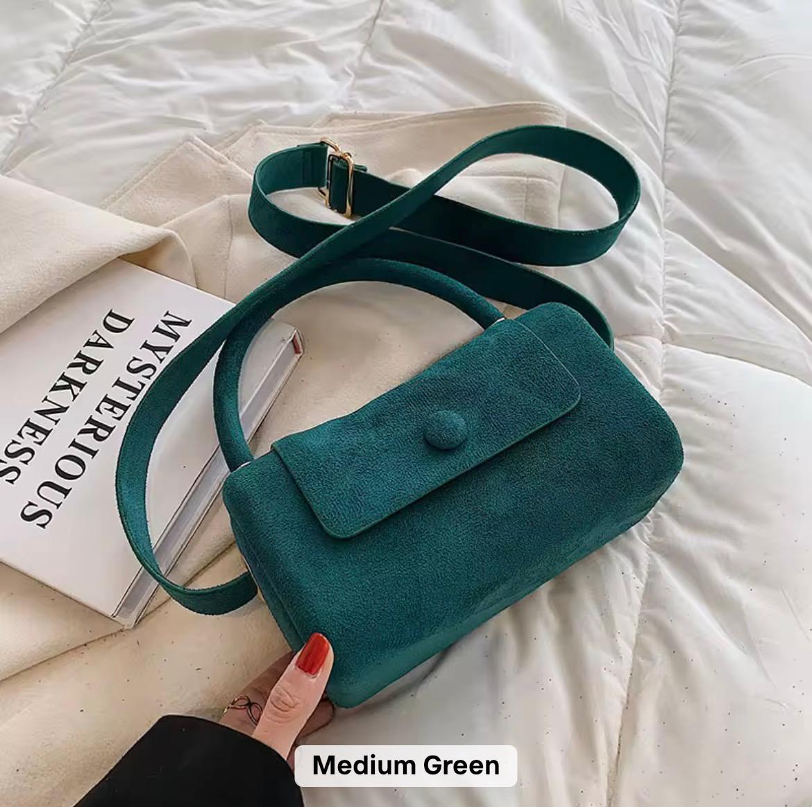 Mini Plush Crossbody Bag