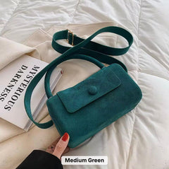 Mini Plush Crossbody Bag