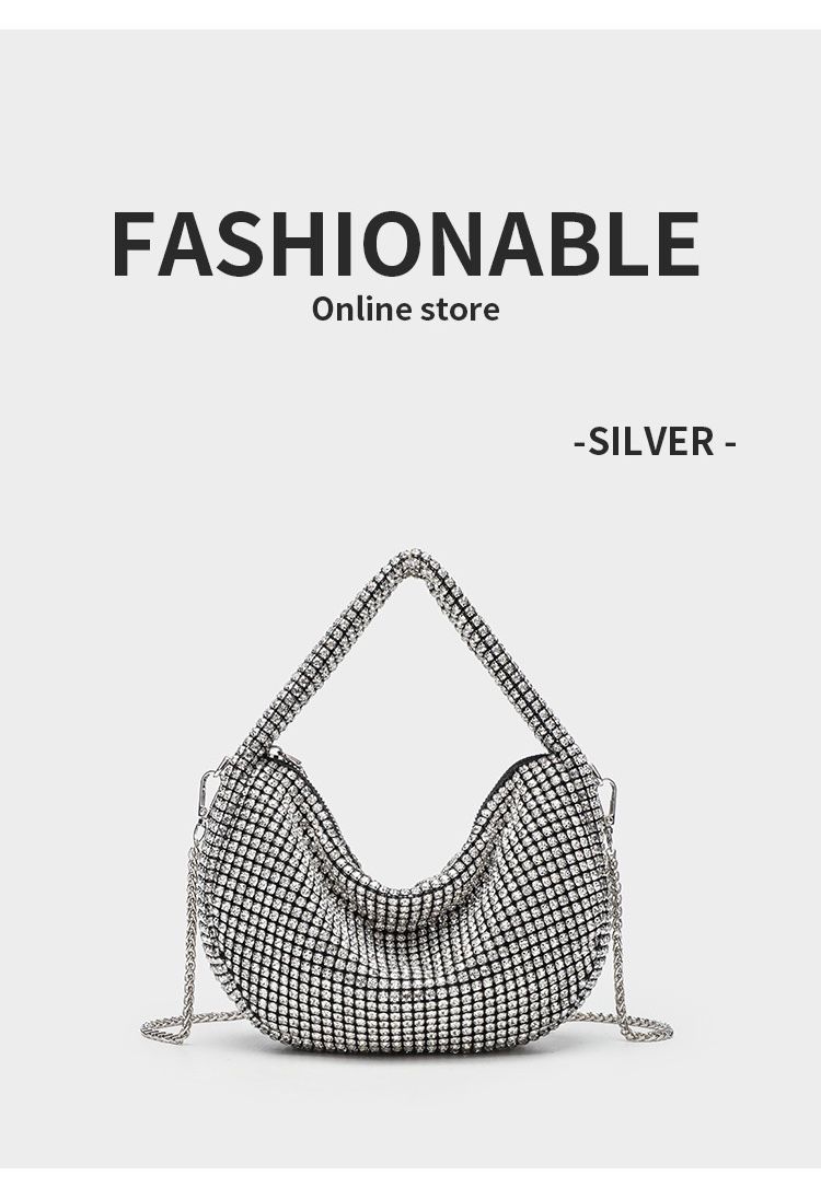 Fancy stone crossbody