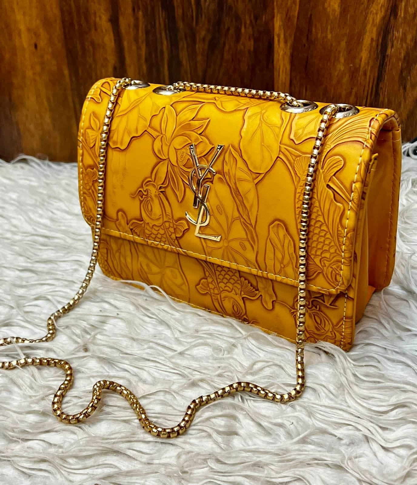 Ysl floral Crossbody