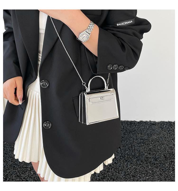 Metalic Hermes Crossbody