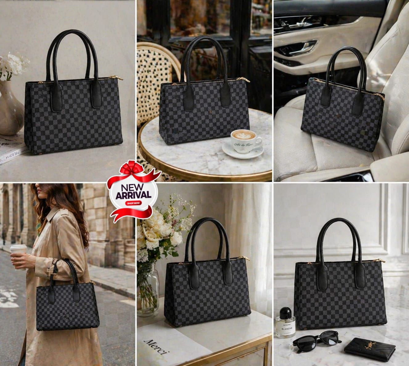 Bellabags Dual Zipper Shoulder  Bag