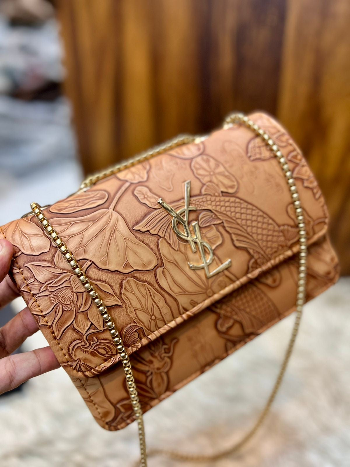 Ysl floral Crossbody