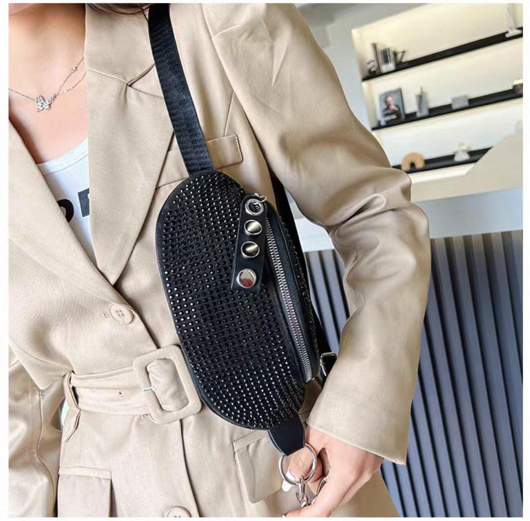 Rhinestone crossbody