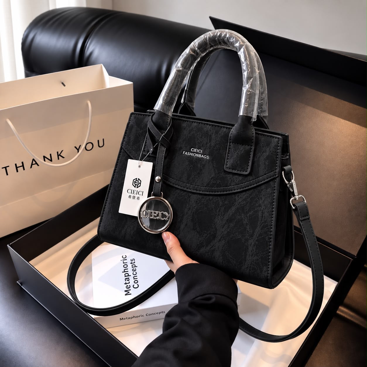 Lunara structured Handbag for women