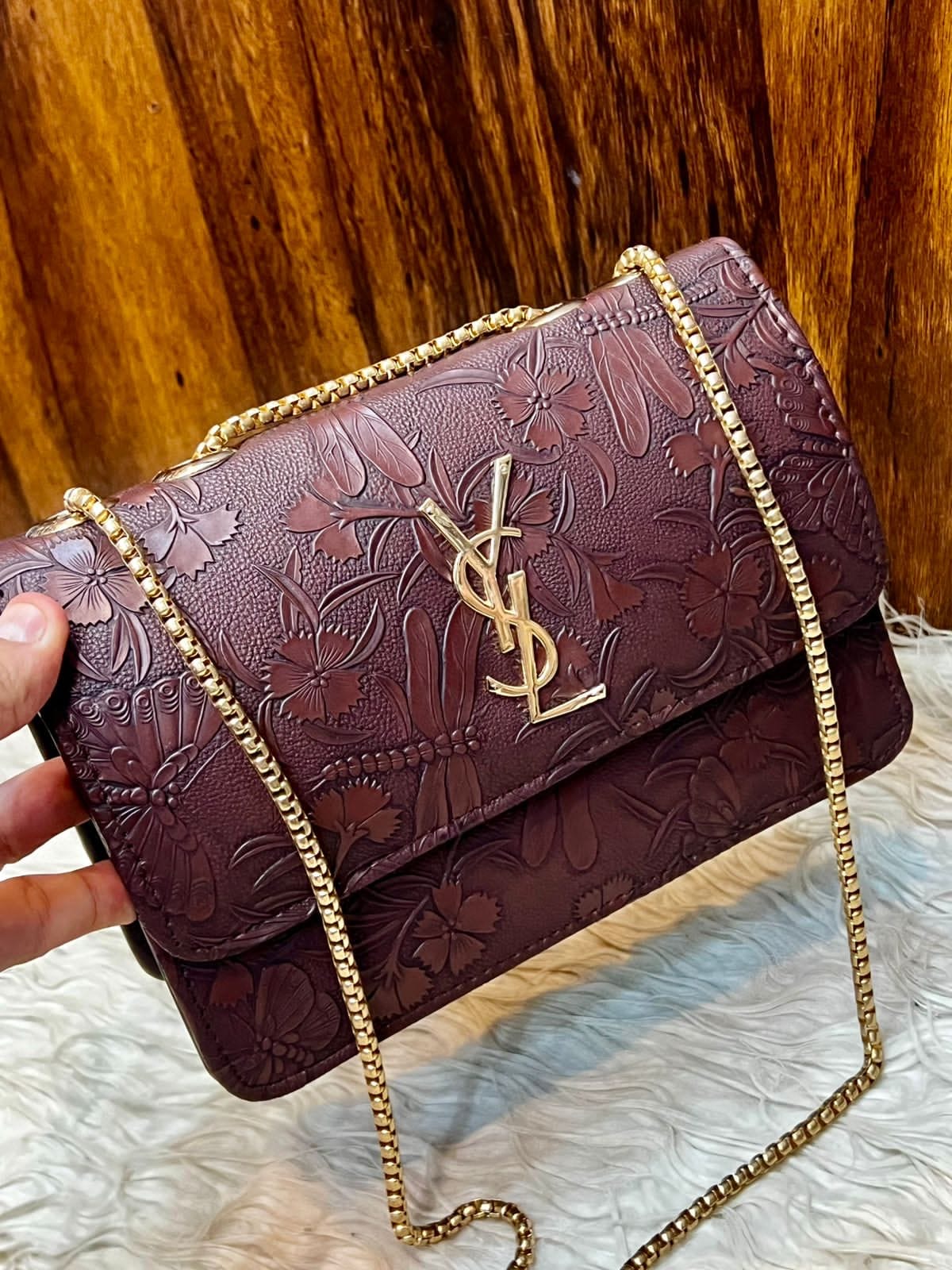 Ysl floral Crossbody