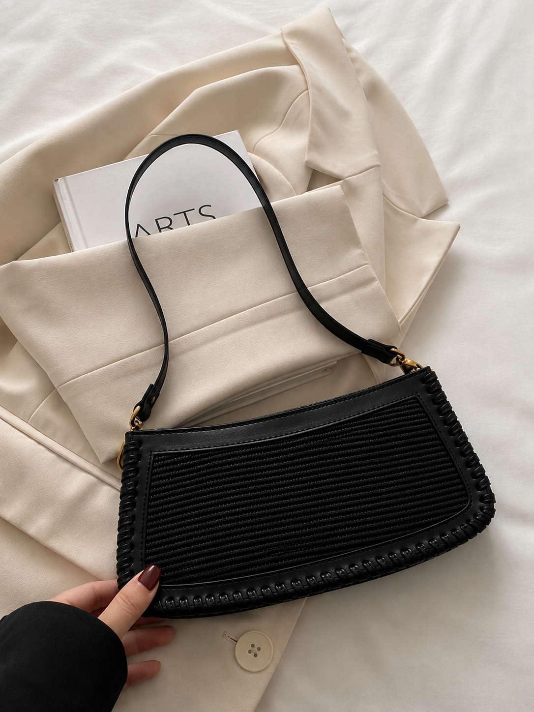 Twill Crossbody Bag