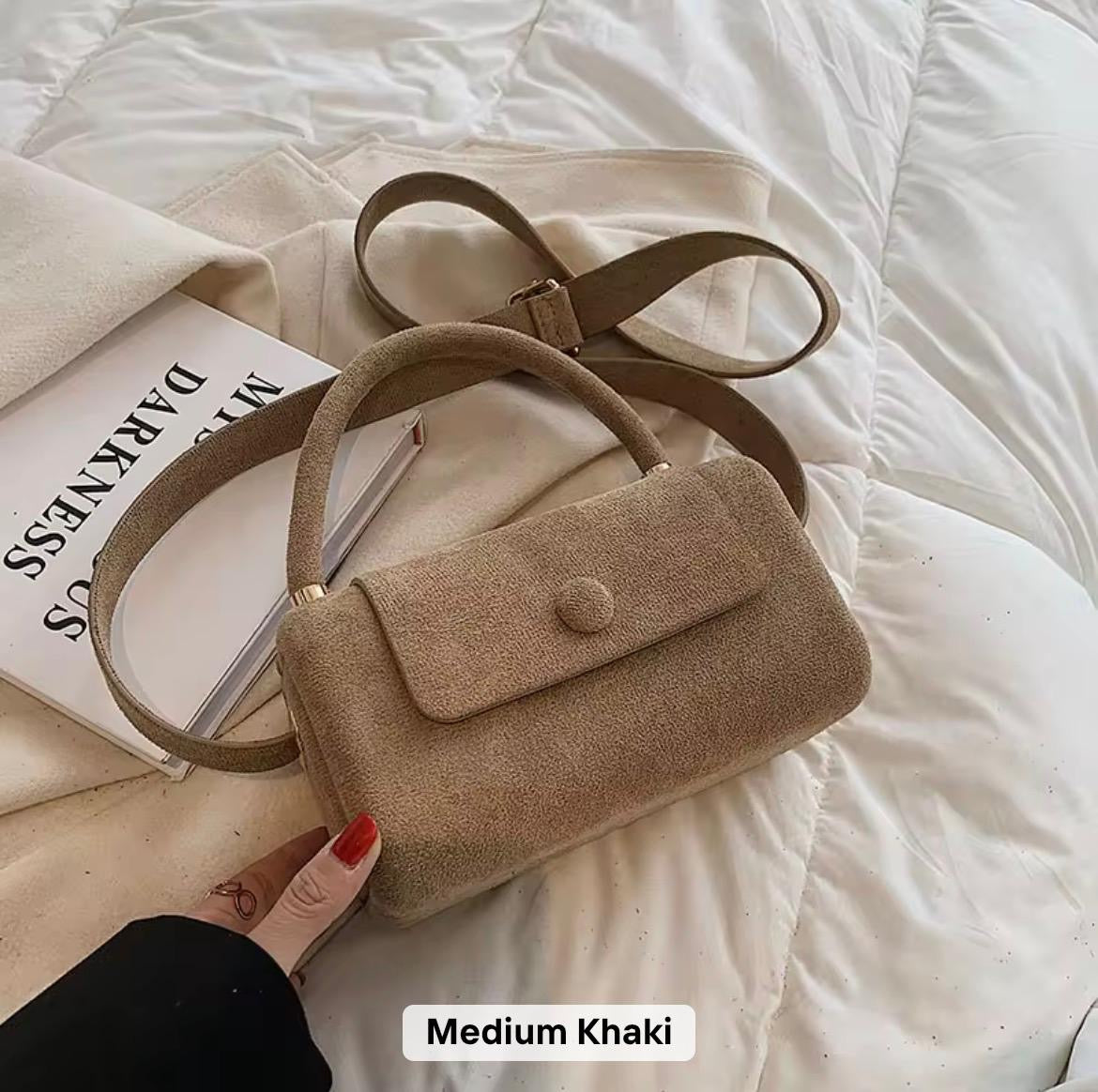 Mini Plush Crossbody Bag