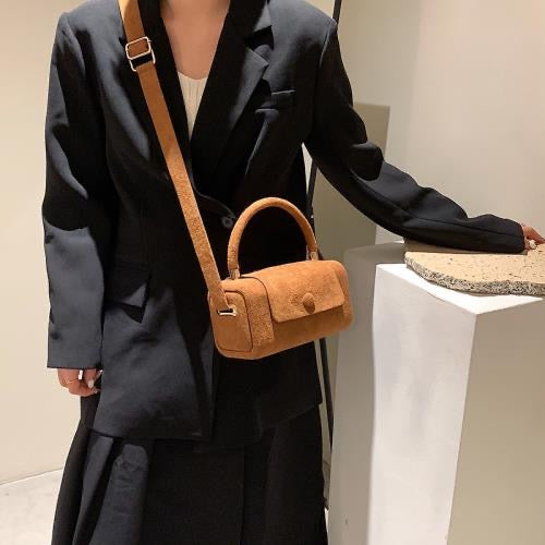 Mini Plush Crossbody Bag