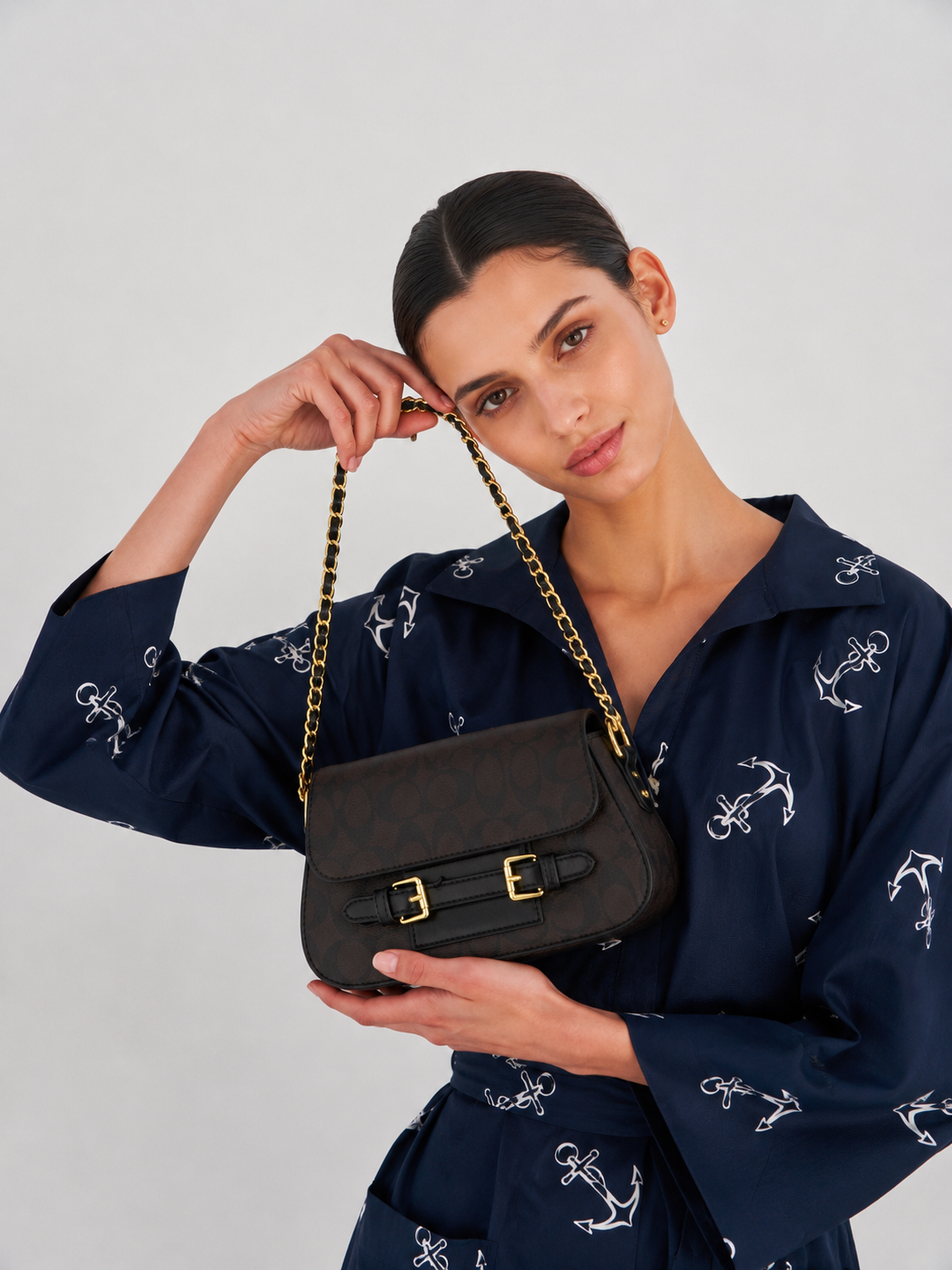 Royal Satchel Crossbody Bag