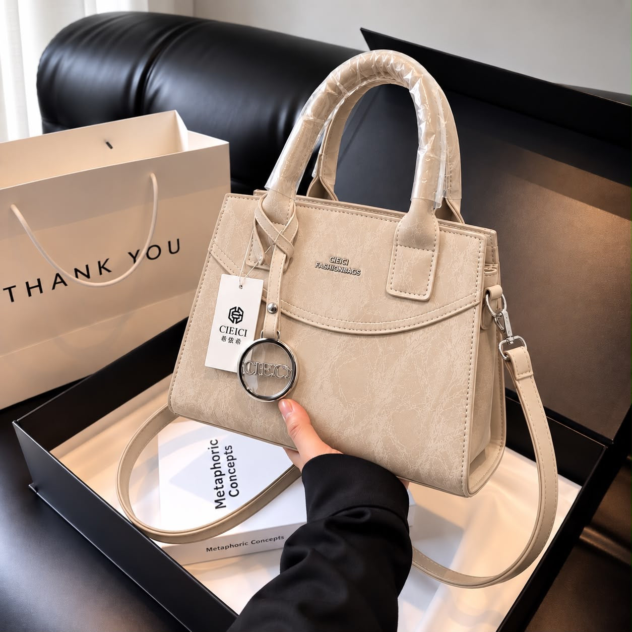 Lunara structured Handbag for women