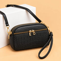 Elegance Croc Crossbody Bag