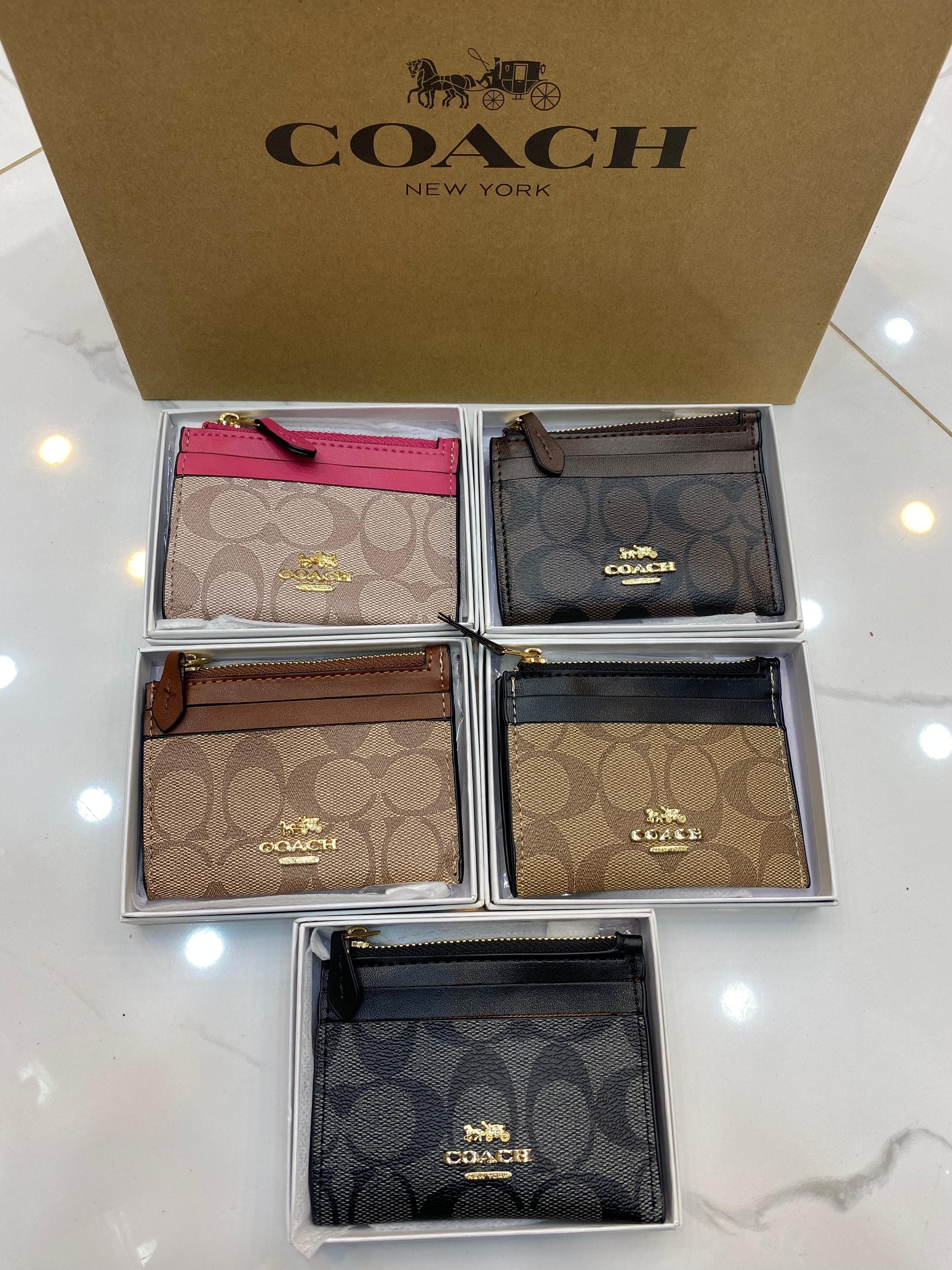 Coach keychain with box