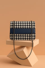 Houndstooth Crossbody
