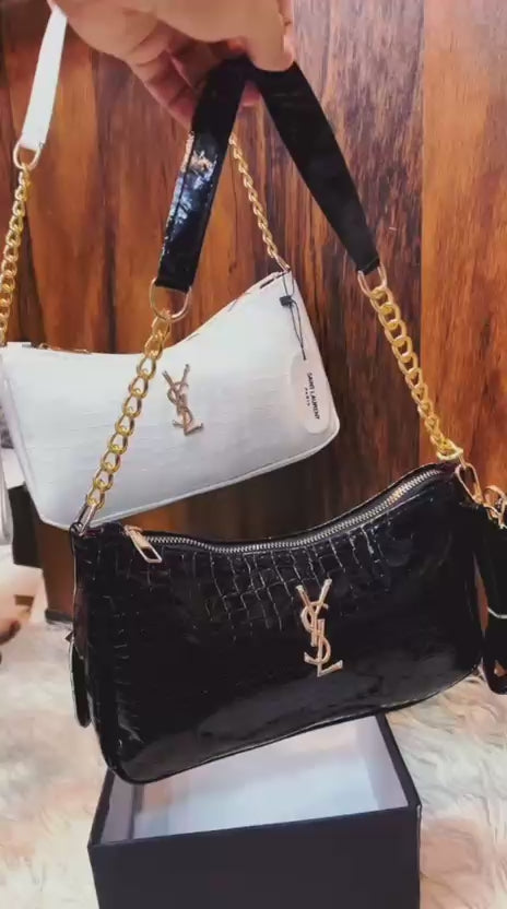 Ysl crocodile crossbody