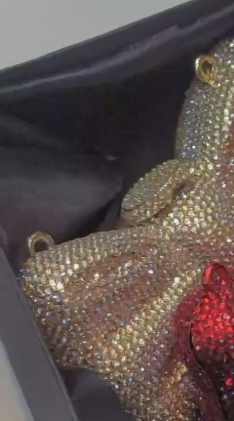 Beaded Bow Clutch For Girls