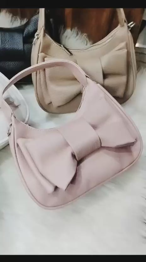Elegant Bow Shoulder Bag